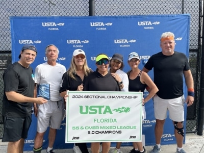 Mixed 55 & Over 6.0 Champs: Broward County