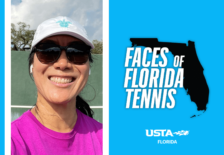 Kari Merriman of Duval County has been named USTA Florida Tennis Volunteer of the Month